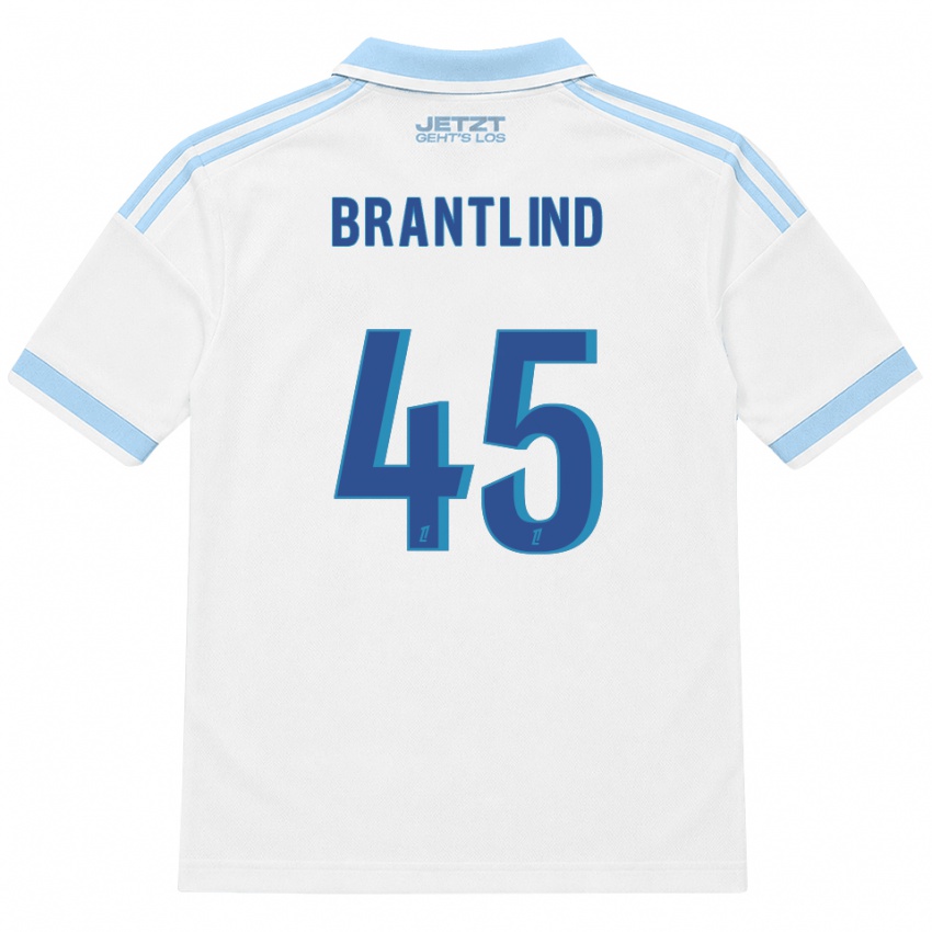 נשים Benjamin Brantlind #45 כחול שמיים בהיר לבן אדום הרחק ג'רזי 2026/27 חולצה קצרה
