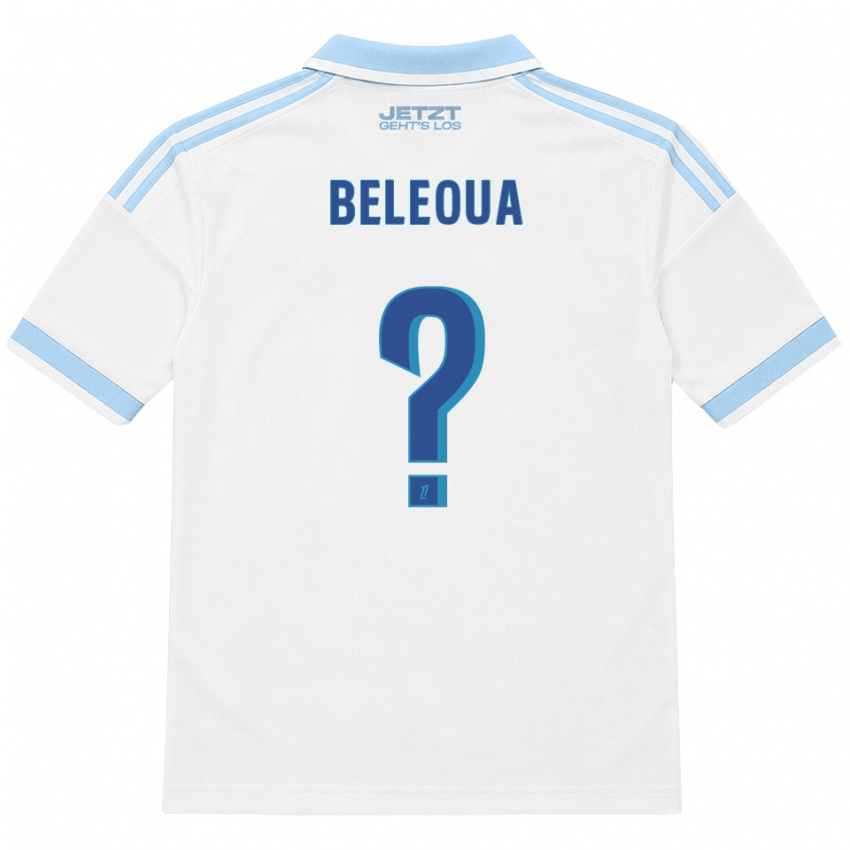 נשים Djibril Beleoua #0 כחול שמיים בהיר לבן אדום הרחק ג'רזי 2026/27 חולצה קצרה