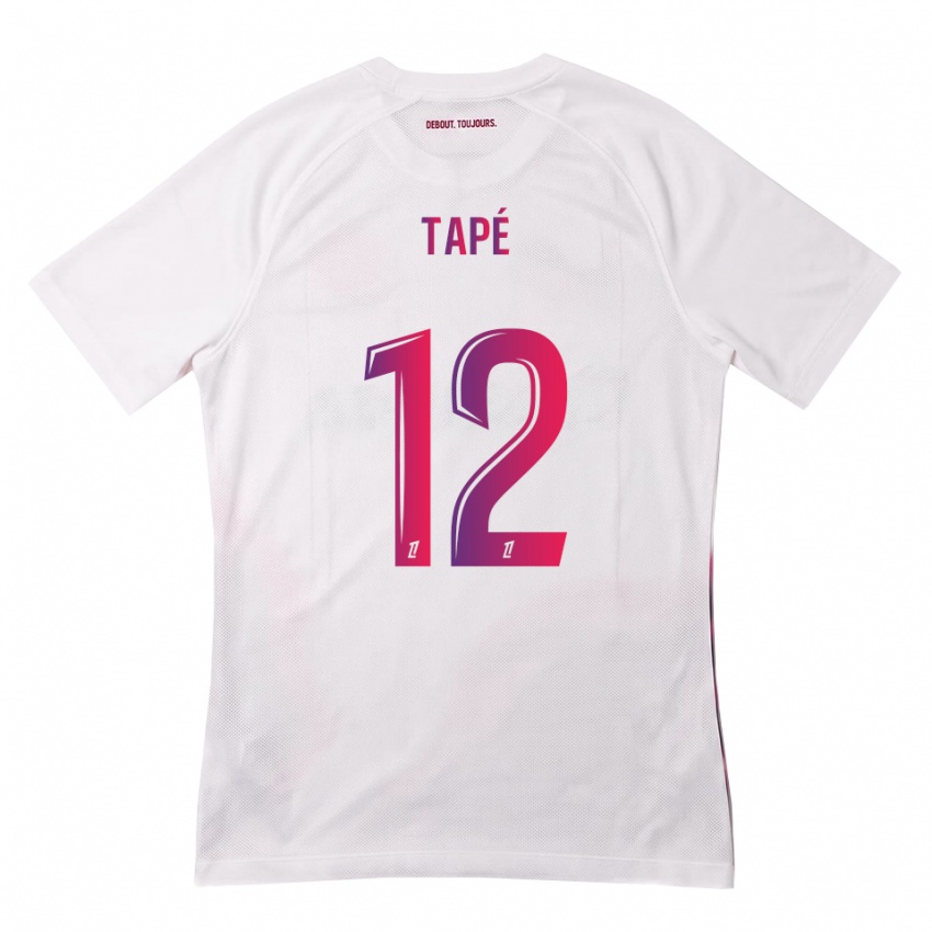 נשים Christ Tapé #12 לבן ורוד סגול הרחק ג'רזי 2026/27 חולצה קצרה