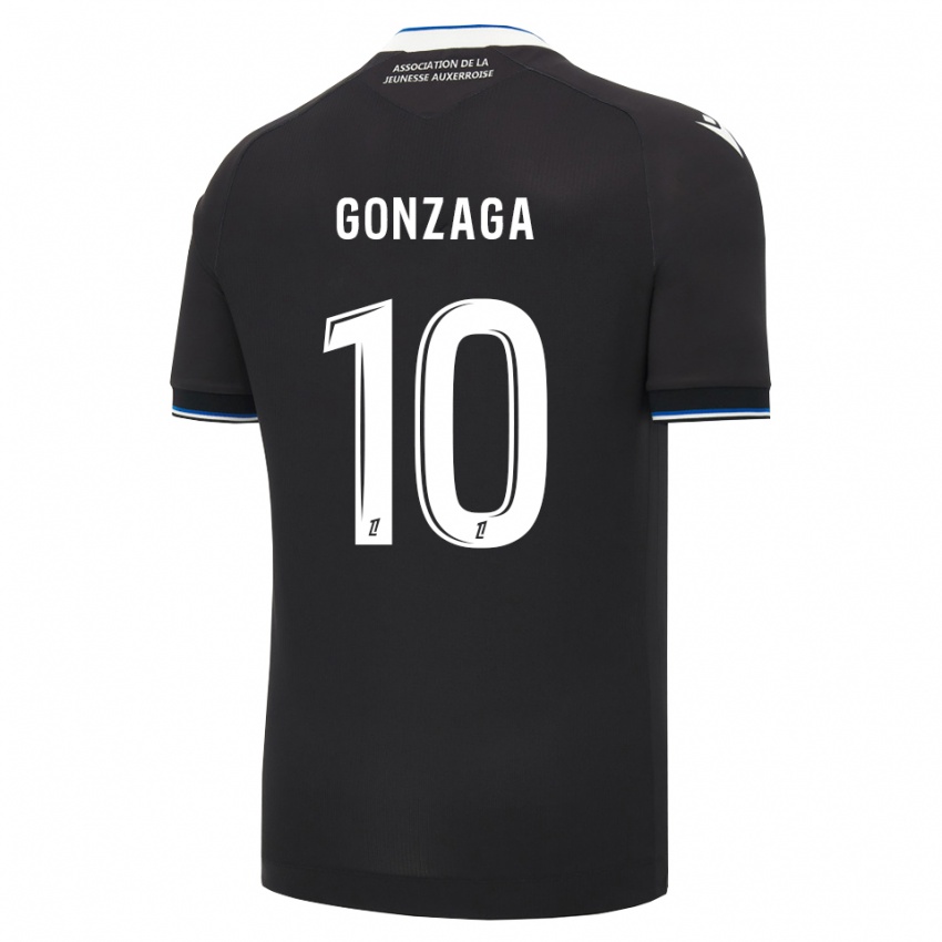 נשים Jamal Gonzaga #10 שחור כחול לבן הרחק ג'רזי 2026/27 חולצה קצרה