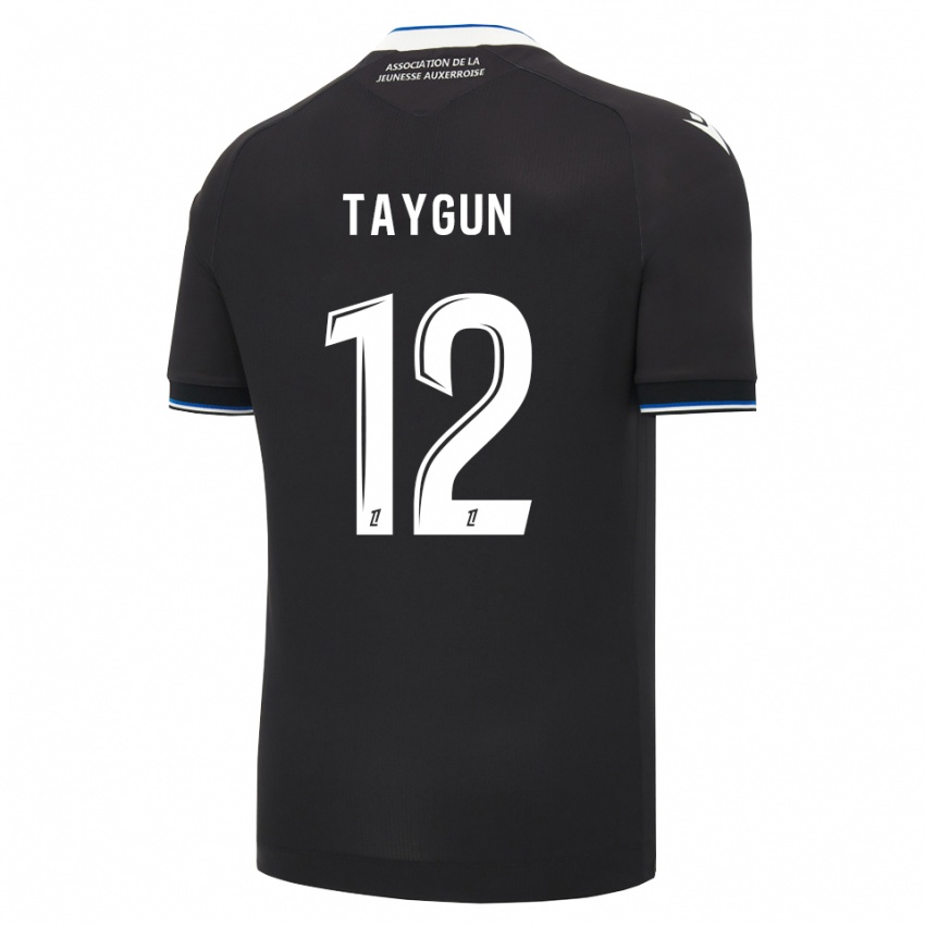 נשים Omer Taygun #12 שחור כחול לבן הרחק ג'רזי 2026/27 חולצה קצרה