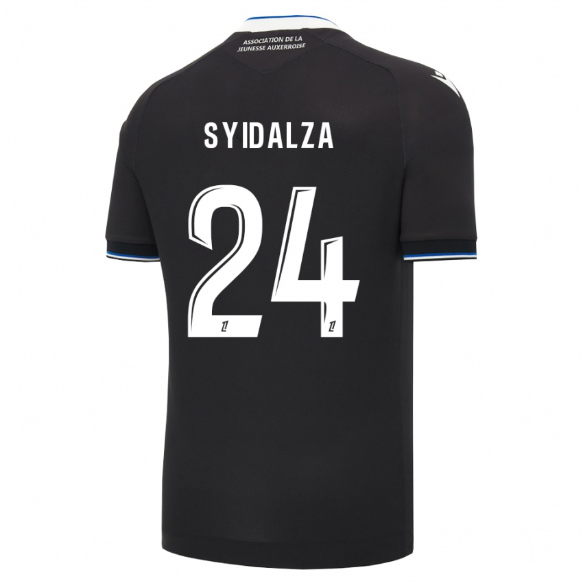נשים Denelzo Syidalza #24 שחור כחול לבן הרחק ג'רזי 2026/27 חולצה קצרה