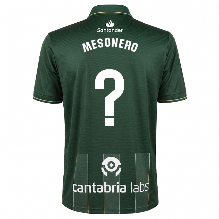 נשים Germán Mesonero #0 אפור כהה לבן הרחק ג'רזי 2026/27 חולצה קצרה