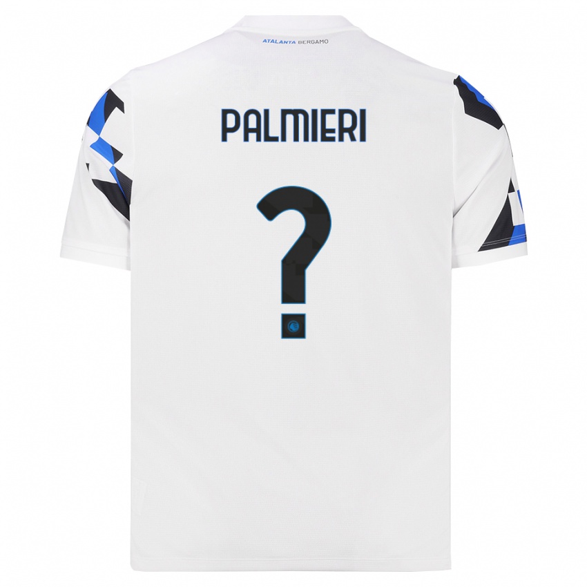 נשים Gabriel Palmieri #0 לבן אדום כחול הרחק ג'רזי 2026/27 חולצה קצרה
