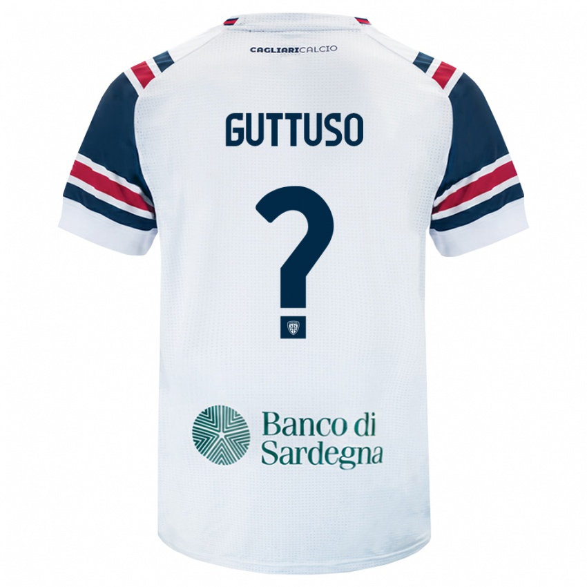 נשים Iacopo Guttuso #0 לבן אדום ירוק הרחק ג'רזי 2026/27 חולצה קצרה