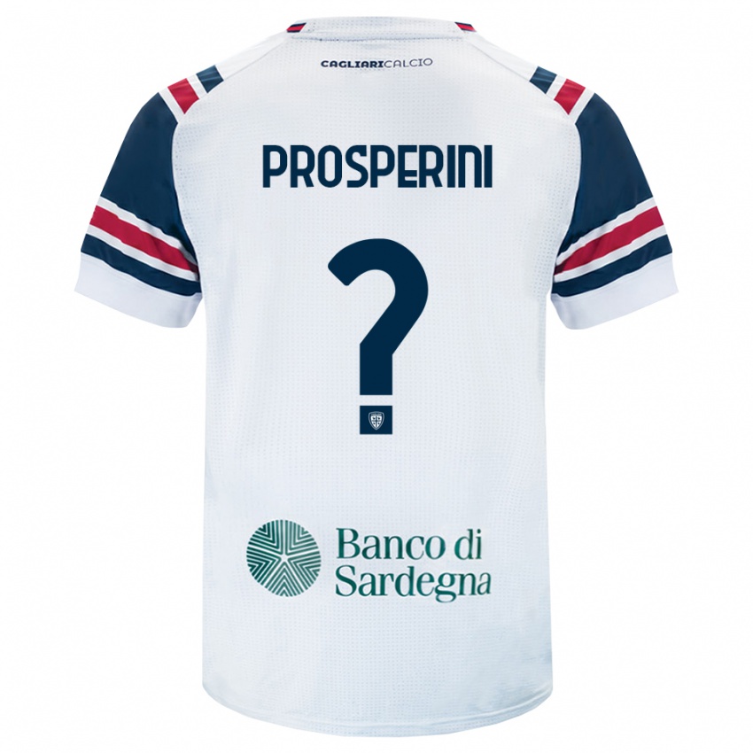 נשים Matteo Prosperini #0 לבן אדום ירוק הרחק ג'רזי 2026/27 חולצה קצרה