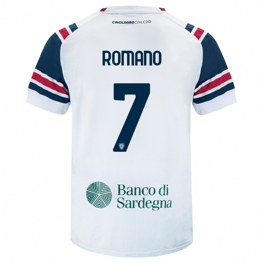 נשים Antonio Romano #7 לבן אדום ירוק הרחק ג'רזי 2026/27 חולצה קצרה