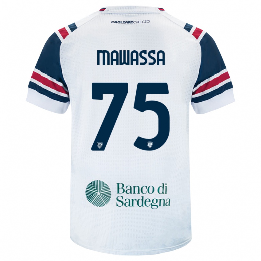 נשים Enoch Mawassa #75 לבן אדום ירוק הרחק ג'רזי 2026/27 חולצה קצרה