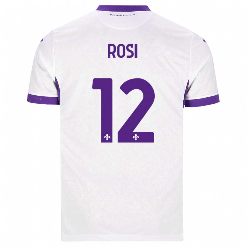 נשים Ettore Rosi #12 לבן סגול הרחק ג'רזי 2026/27 חולצה קצרה