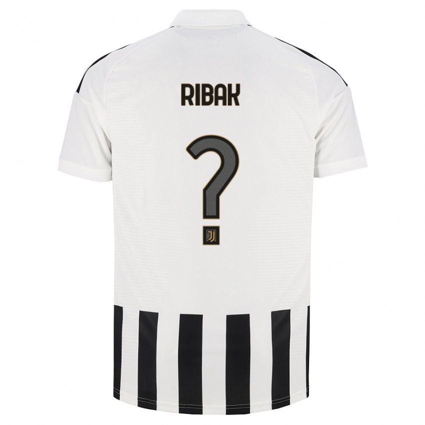ילדים Yoav Ribak #0 שחור לבן חום ג'רזי ביתית 2026/27 חולצה קצרה