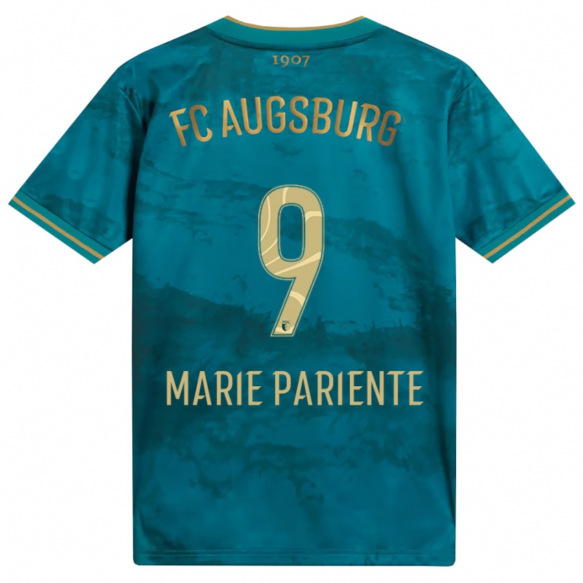 ילדים Sophia Marie Pariente #9 ירוק חום הרחק ג'רזי 2026/27 חולצה קצרה