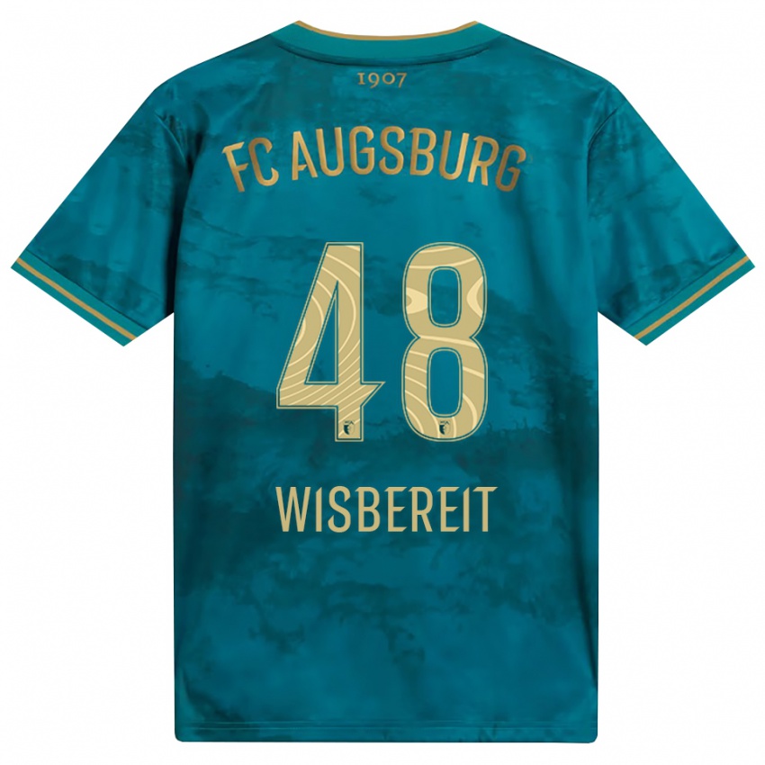 ילדים Tom Wisbereit #48 ירוק חום הרחק ג'רזי 2026/27 חולצה קצרה