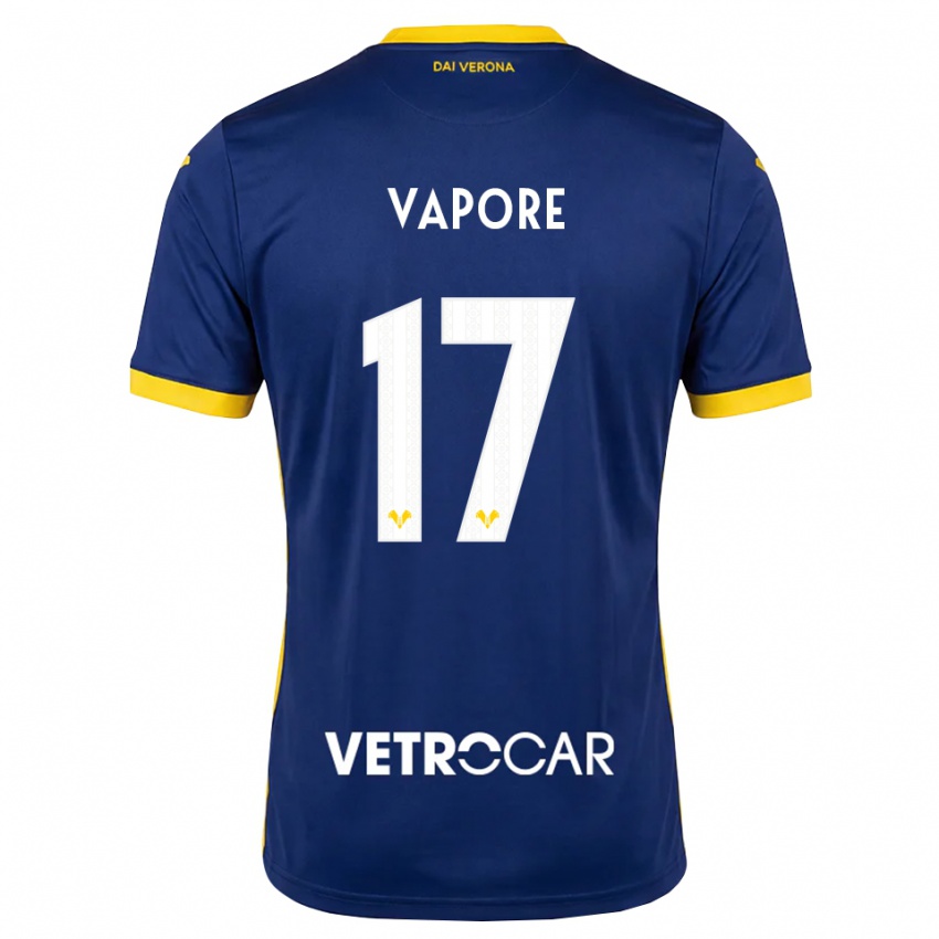 גברים Angelo Vapore #17 כחול מלכותי צהוב לבן ג'רזי ביתית 2026/27 חולצה קצרה