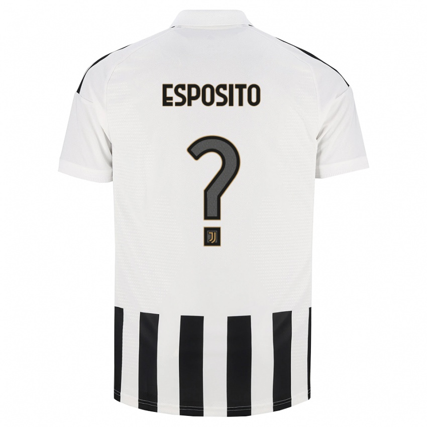 גברים Alessandro Esposito #0 שחור לבן חום ג'רזי ביתית 2026/27 חולצה קצרה
