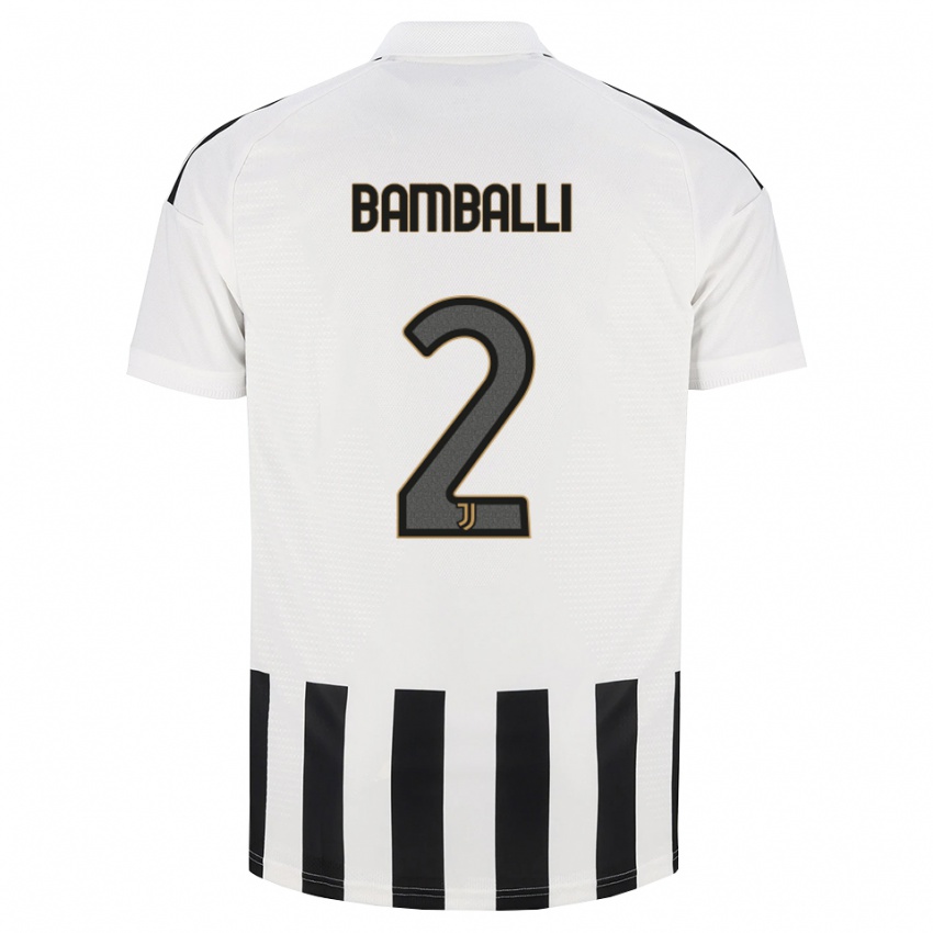 גברים Léo Bamballi #2 שחור לבן חום ג'רזי ביתית 2026/27 חולצה קצרה