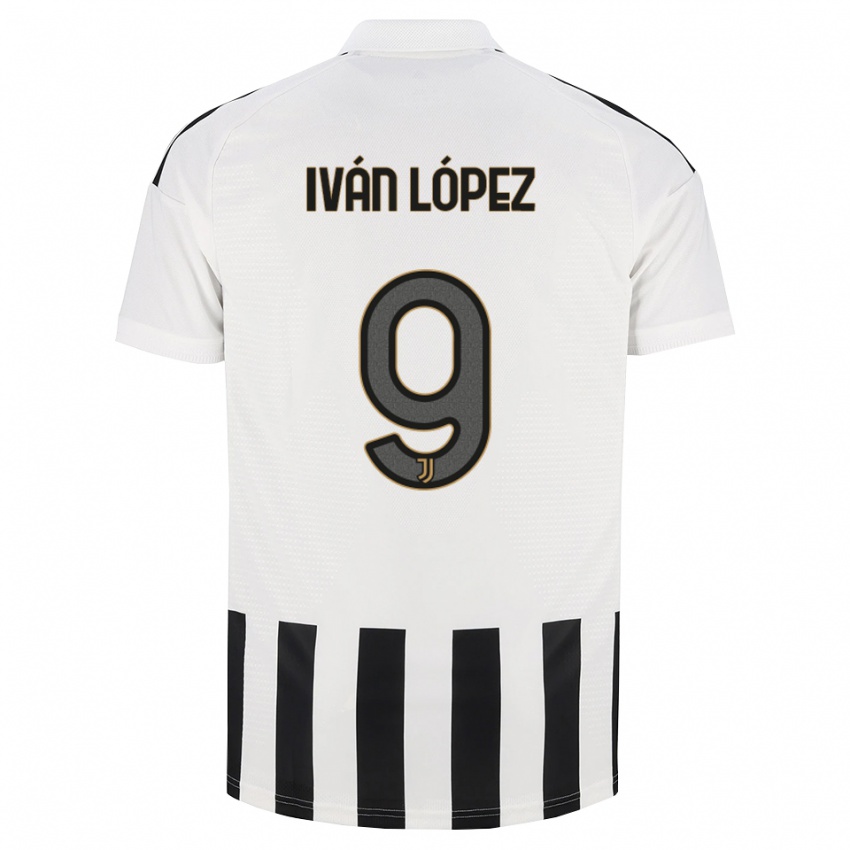 גברים Ivan Lopez Comellas #9 שחור לבן חום ג'רזי ביתית 2026/27 חולצה קצרה