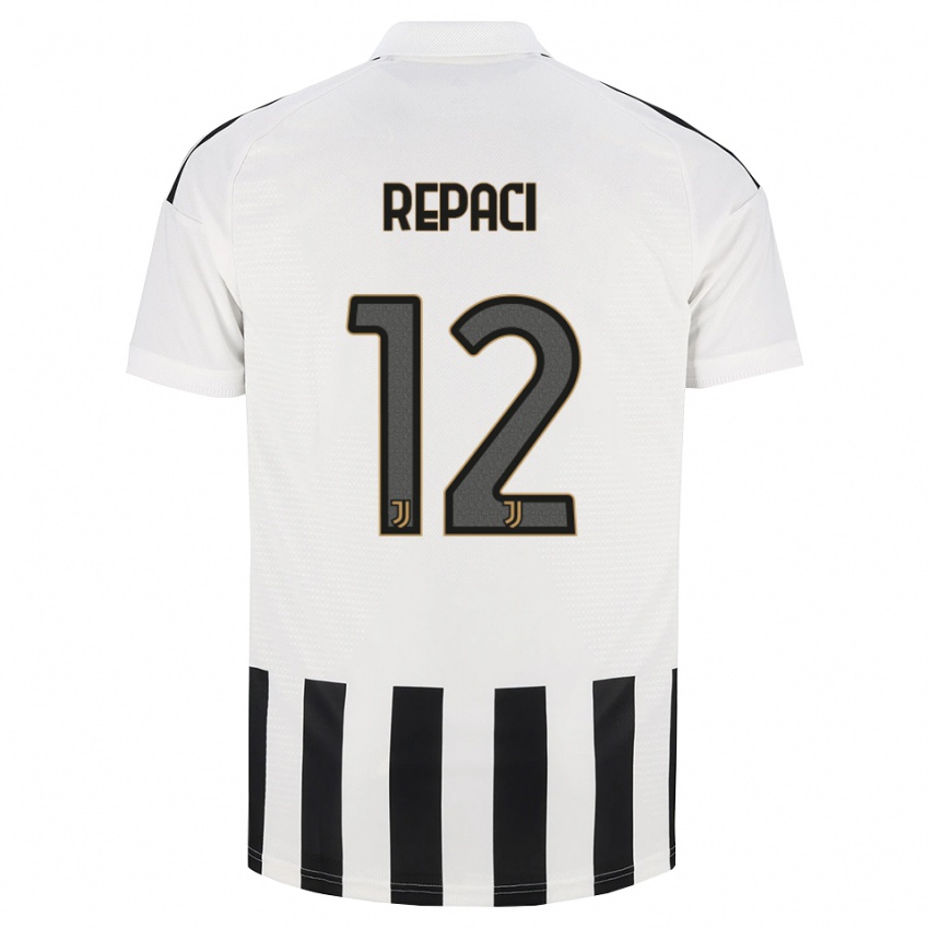 גברים Tommaso Repaci #12 שחור לבן חום ג'רזי ביתית 2026/27 חולצה קצרה