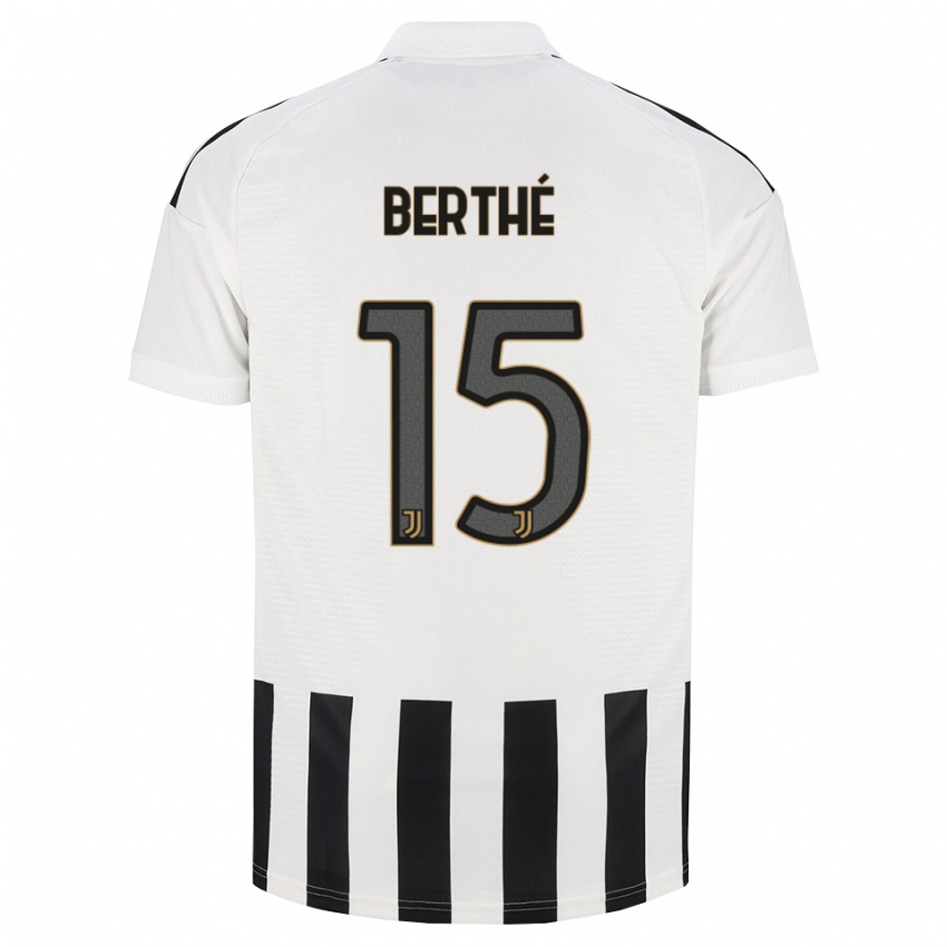 גברים Sounkalo Berthé #15 שחור לבן חום ג'רזי ביתית 2026/27 חולצה קצרה