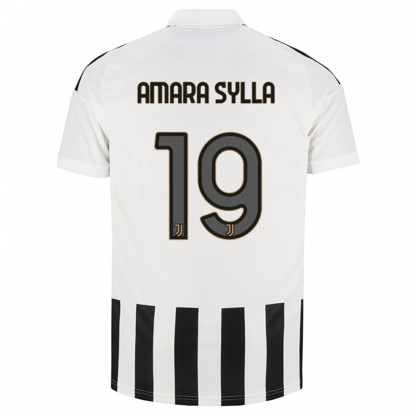גברים Idris Amara Sylla #19 שחור לבן חום ג'רזי ביתית 2026/27 חולצה קצרה