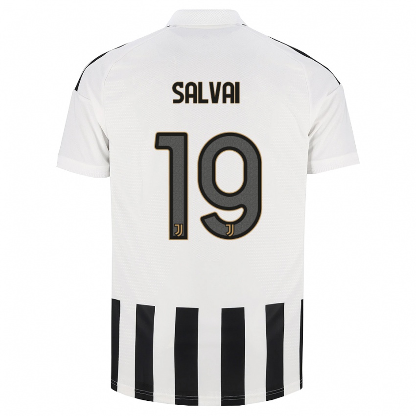 גברים Pietro Salvai #19 שחור לבן חום ג'רזי ביתית 2026/27 חולצה קצרה