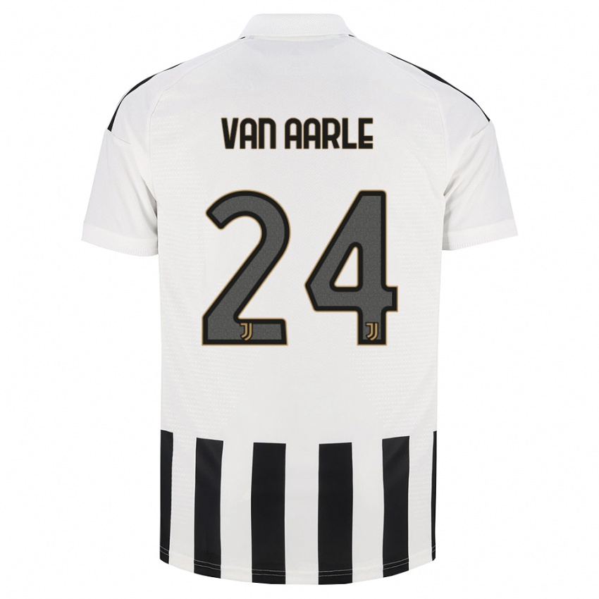 גברים Shane Van Aarle #24 שחור לבן חום ג'רזי ביתית 2026/27 חולצה קצרה