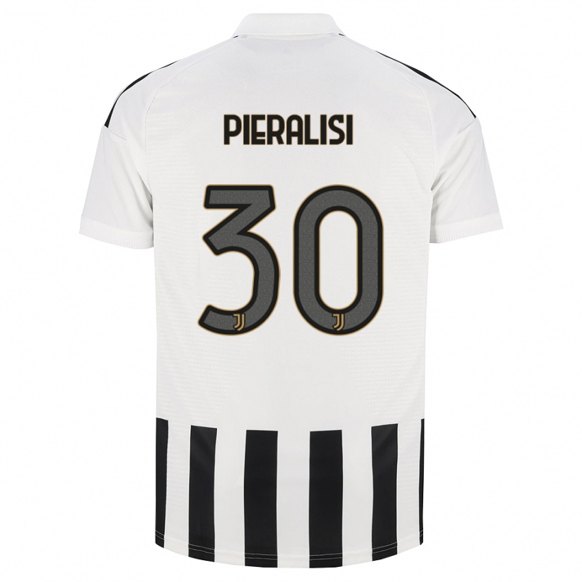 גברים Tommaso Pieralisi #30 שחור לבן חום ג'רזי ביתית 2026/27 חולצה קצרה