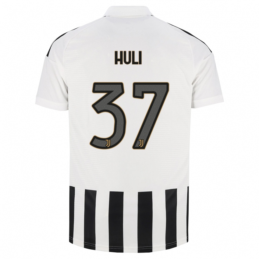 גברים Raffaele Huli #37 שחור לבן חום ג'רזי ביתית 2026/27 חולצה קצרה