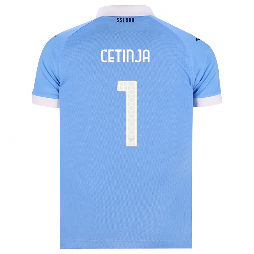 גברים שרה סטיניה #1 כחול שמיים שחור לבן ג'רזי ביתית 2026/27 חולצה קצרה