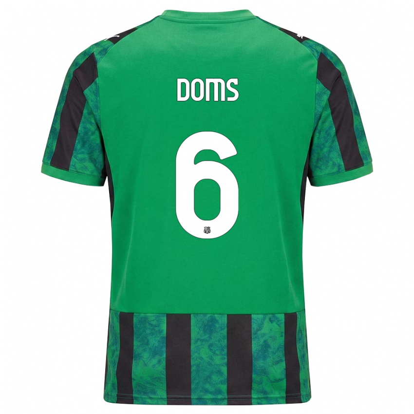 גברים Maya Doms #6 ירוק שחור לבן ג'רזי ביתית 2026/27 חולצה קצרה