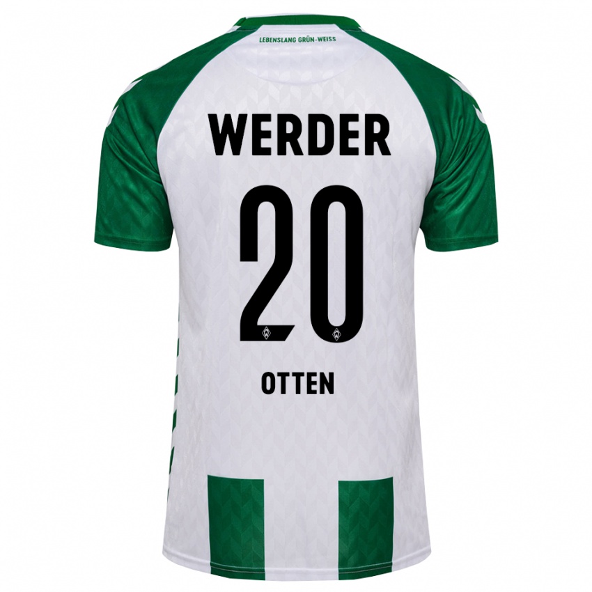 גברים Neo Otten #20 ירוק לבן ג'רזי ביתית 2026/27 חולצה קצרה