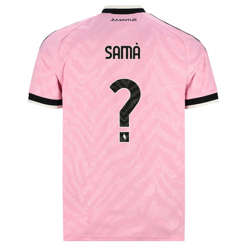 גברים Alberto Samà #0 ורוד שחור הרחק ג'רזי 2026/27 חולצה קצרה