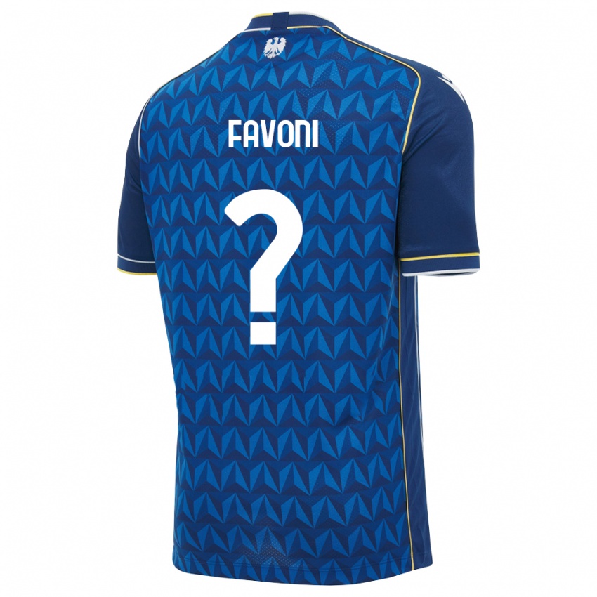 גברים Patrick Favoni #0 כחול מלכותי כחול הרחק ג'רזי 2026/27 חולצה קצרה
