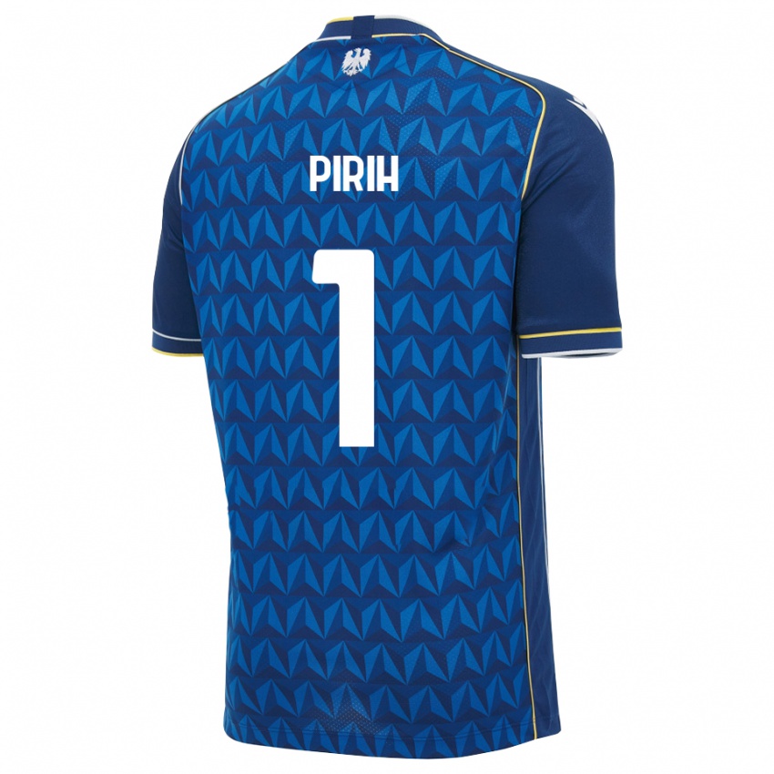 גברים Rene Pirih #1 כחול מלכותי כחול הרחק ג'רזי 2026/27 חולצה קצרה