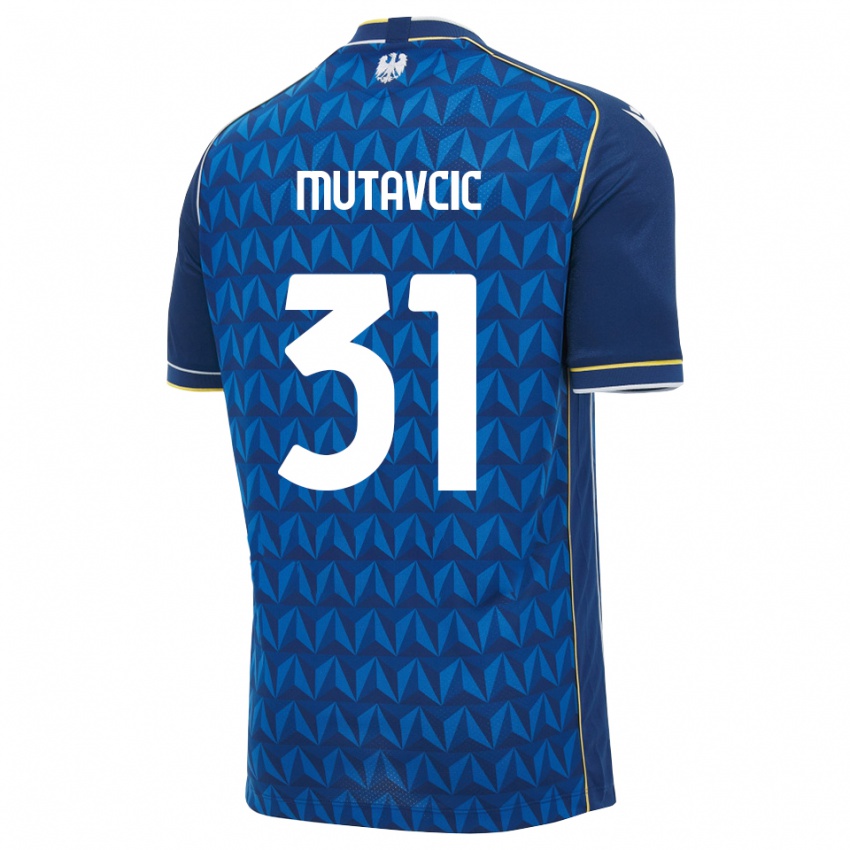 גברים Jan Mutavcic #31 כחול מלכותי כחול הרחק ג'רזי 2026/27 חולצה קצרה