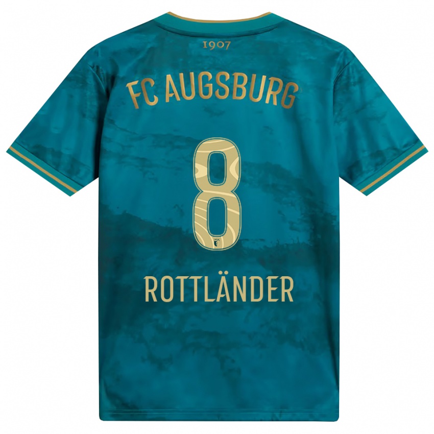 גברים Amelie Rottländer #8 ירוק חום הרחק ג'רזי 2026/27 חולצה קצרה