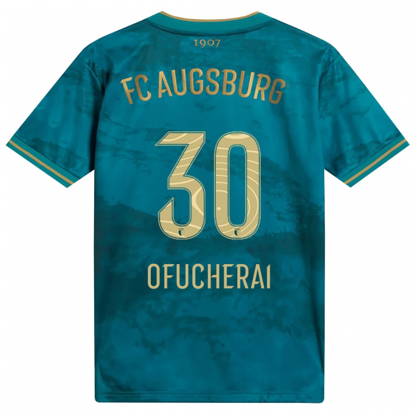 גברים Isaac Ofucherai #30 ירוק חום הרחק ג'רזי 2026/27 חולצה קצרה