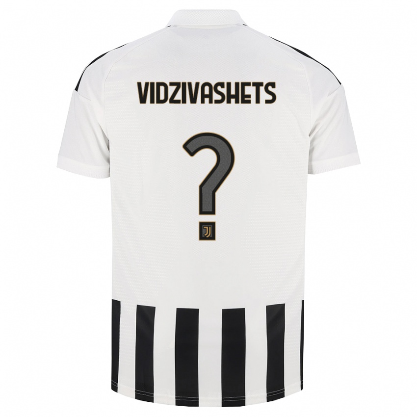 נשים David Vidzivashets #0 שחור לבן חום ג'רזי ביתית 2026/27 חולצה קצרה