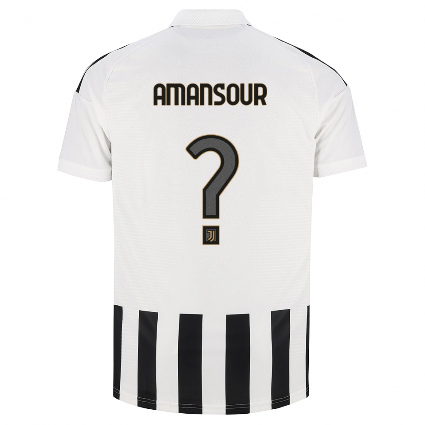 נשים Adam Amansour #0 שחור לבן חום ג'רזי ביתית 2026/27 חולצה קצרה