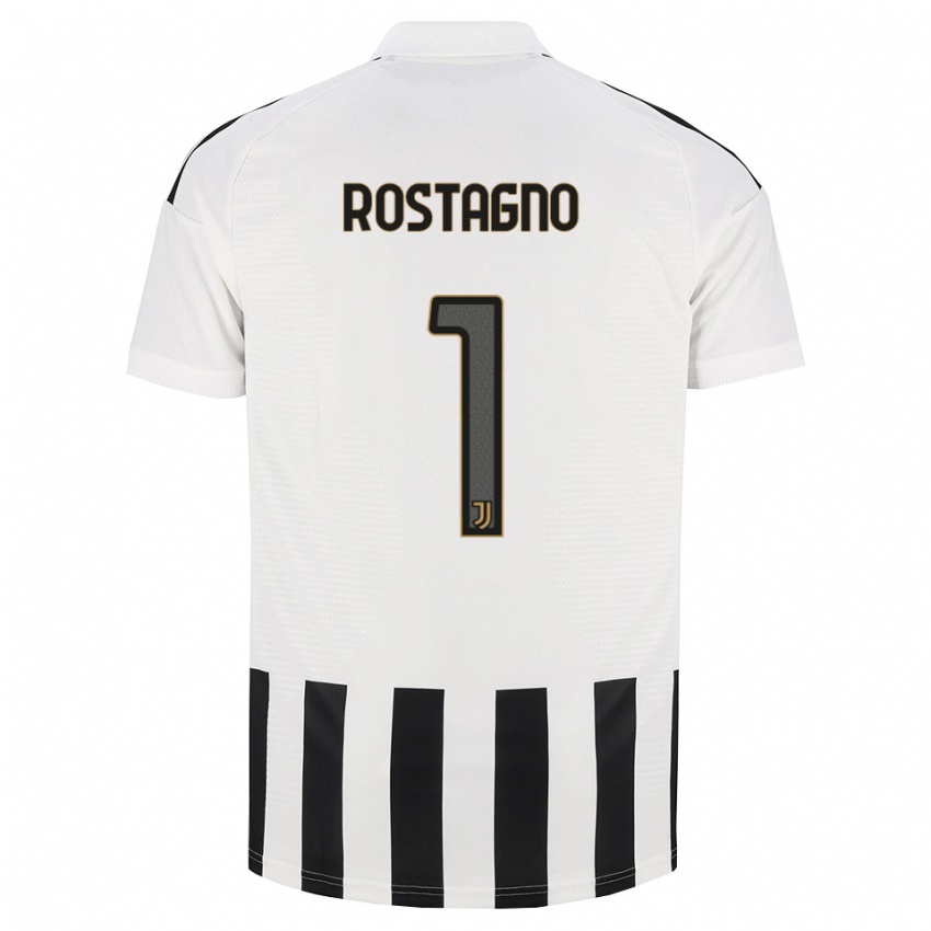 נשים Alberto Rostagno #1 שחור לבן חום ג'רזי ביתית 2026/27 חולצה קצרה
