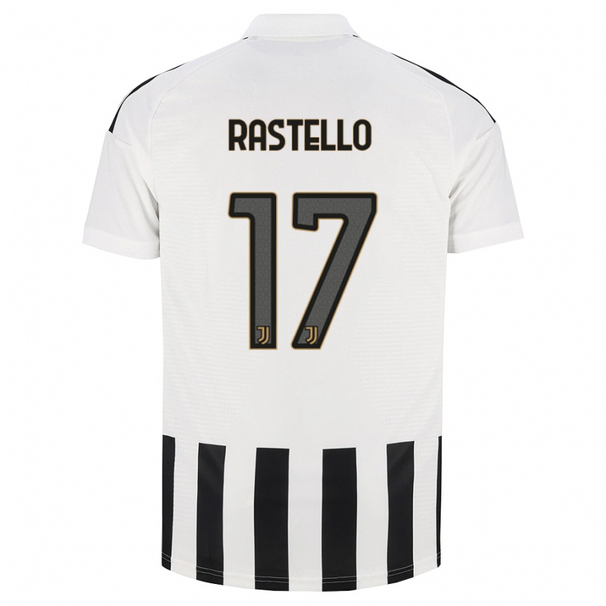 נשים Edoardo Rastello #17 שחור לבן חום ג'רזי ביתית 2026/27 חולצה קצרה