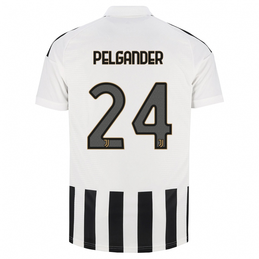 נשים Elsa Pelgander #24 שחור לבן חום ג'רזי ביתית 2026/27 חולצה קצרה