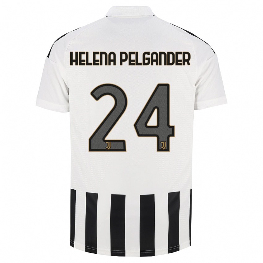 נשים Elsa Helena Pelgander #24 שחור לבן חום ג'רזי ביתית 2026/27 חולצה קצרה