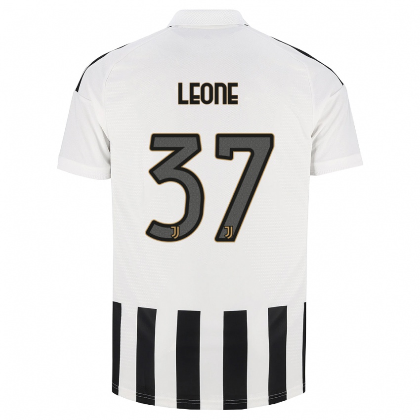 נשים Francesco Leone #37 שחור לבן חום ג'רזי ביתית 2026/27 חולצה קצרה
