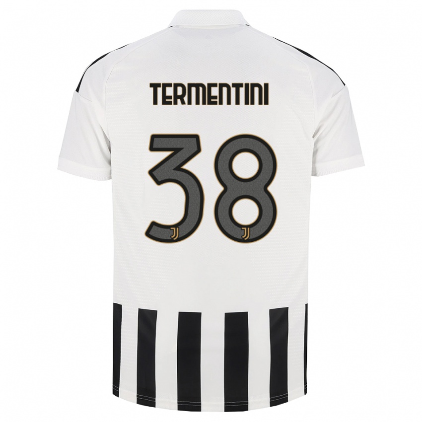 נשים Giorgia Termentini #38 שחור לבן חום ג'רזי ביתית 2026/27 חולצה קצרה