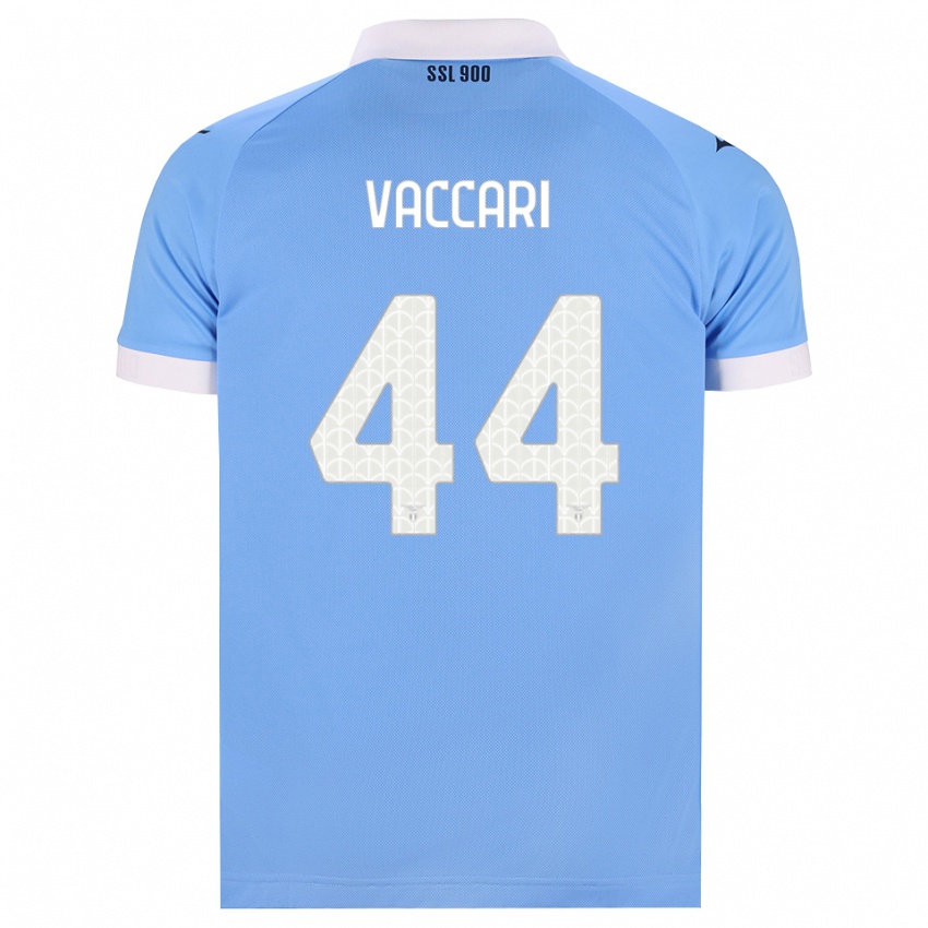 נשים Flavia Vaccari #44 כחול שמיים שחור לבן ג'רזי ביתית 2026/27 חולצה קצרה