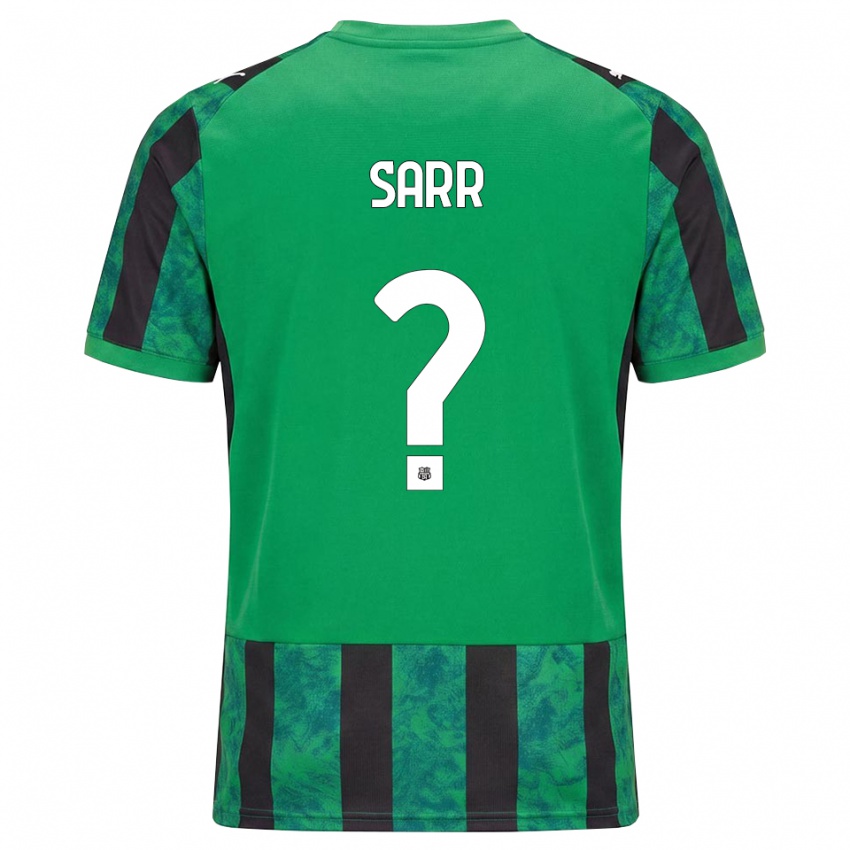 נשים Demba Sarr #0 ירוק שחור לבן ג'רזי ביתית 2026/27 חולצה קצרה