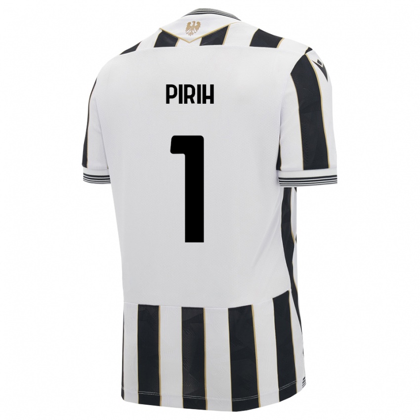 נשים Rene Pirih #1 שחור לבן ורוד ג'רזי ביתית 2026/27 חולצה קצרה
