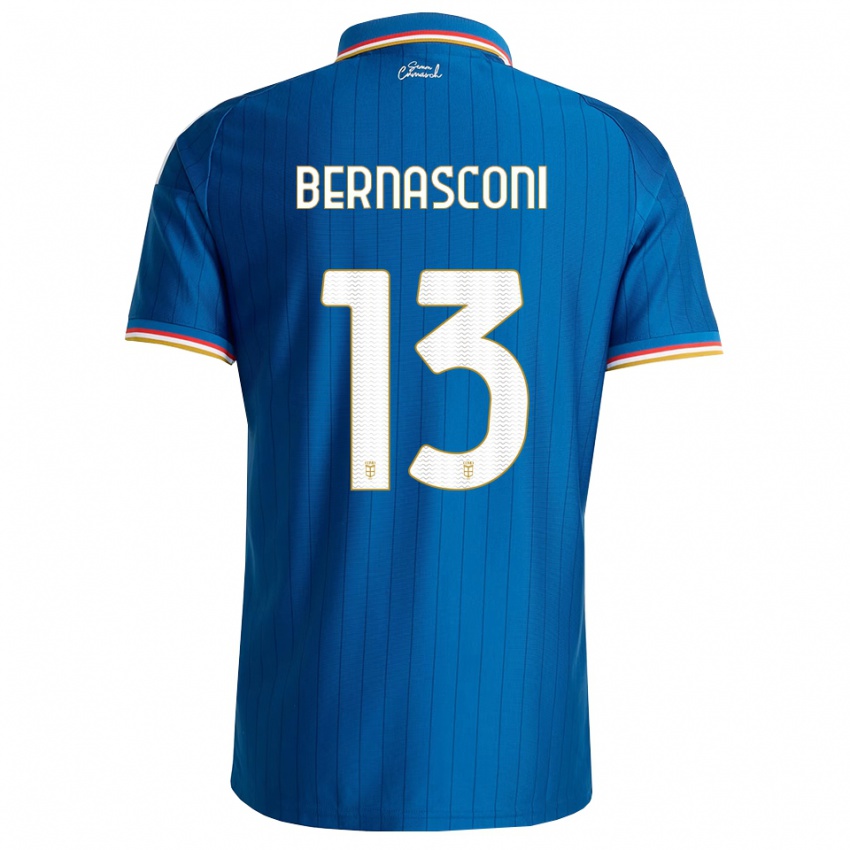נשים Enea Bernasconi #13 כחול לבן אדום ג'רזי ביתית 2026/27 חולצה קצרה