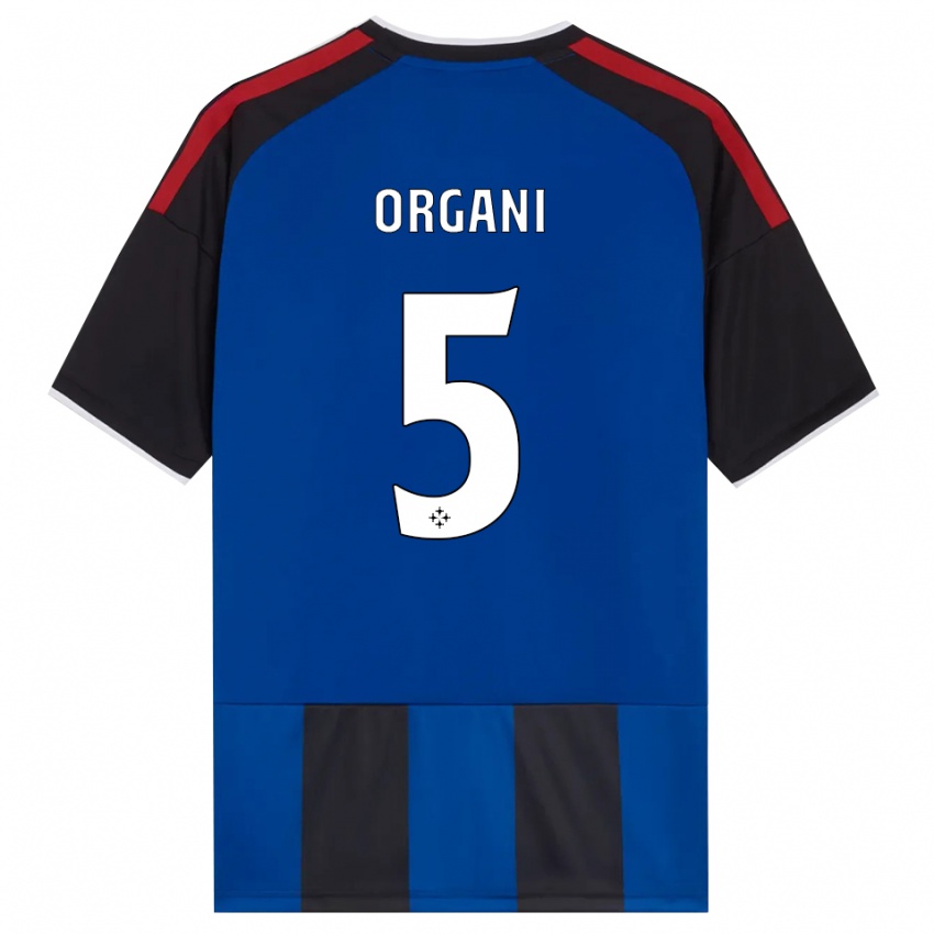 נשים Gianluca Organi #5 כחול שחור אדום לבן ג'רזי ביתית 2026/27 חולצה קצרה