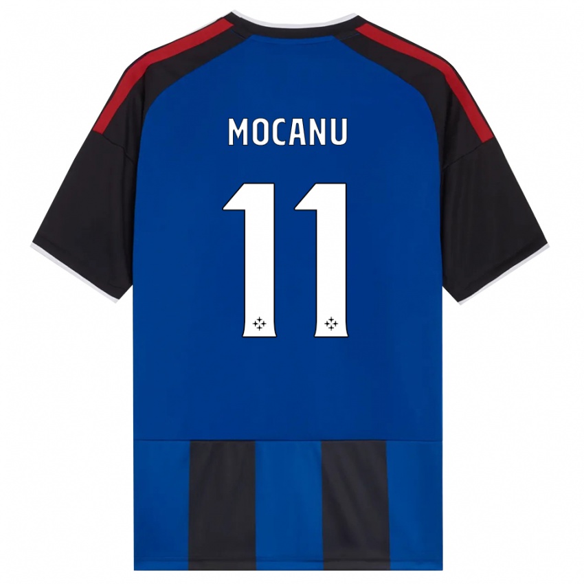 נשים Andreas Mocanu #11 כחול שחור אדום לבן ג'רזי ביתית 2026/27 חולצה קצרה